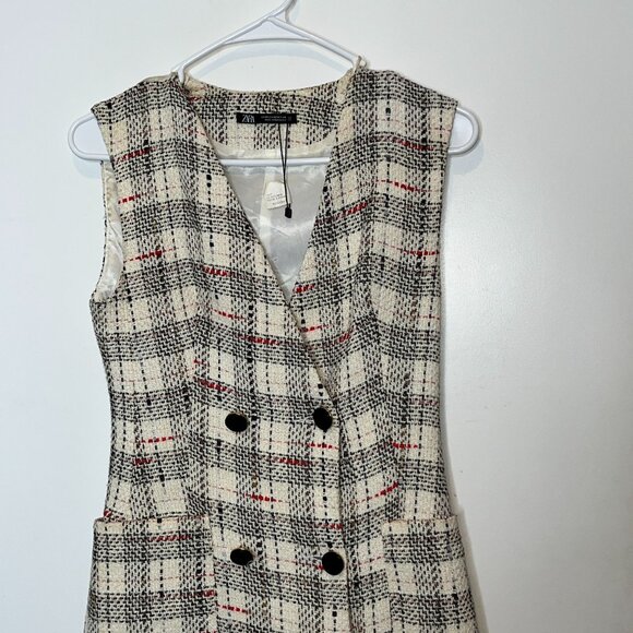 Zara Wome weed Fringe Dress Muli Color XS - Picture 7 of 14